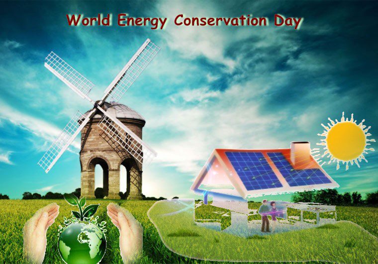 A message on World Energy Conservation Day Save Our Green